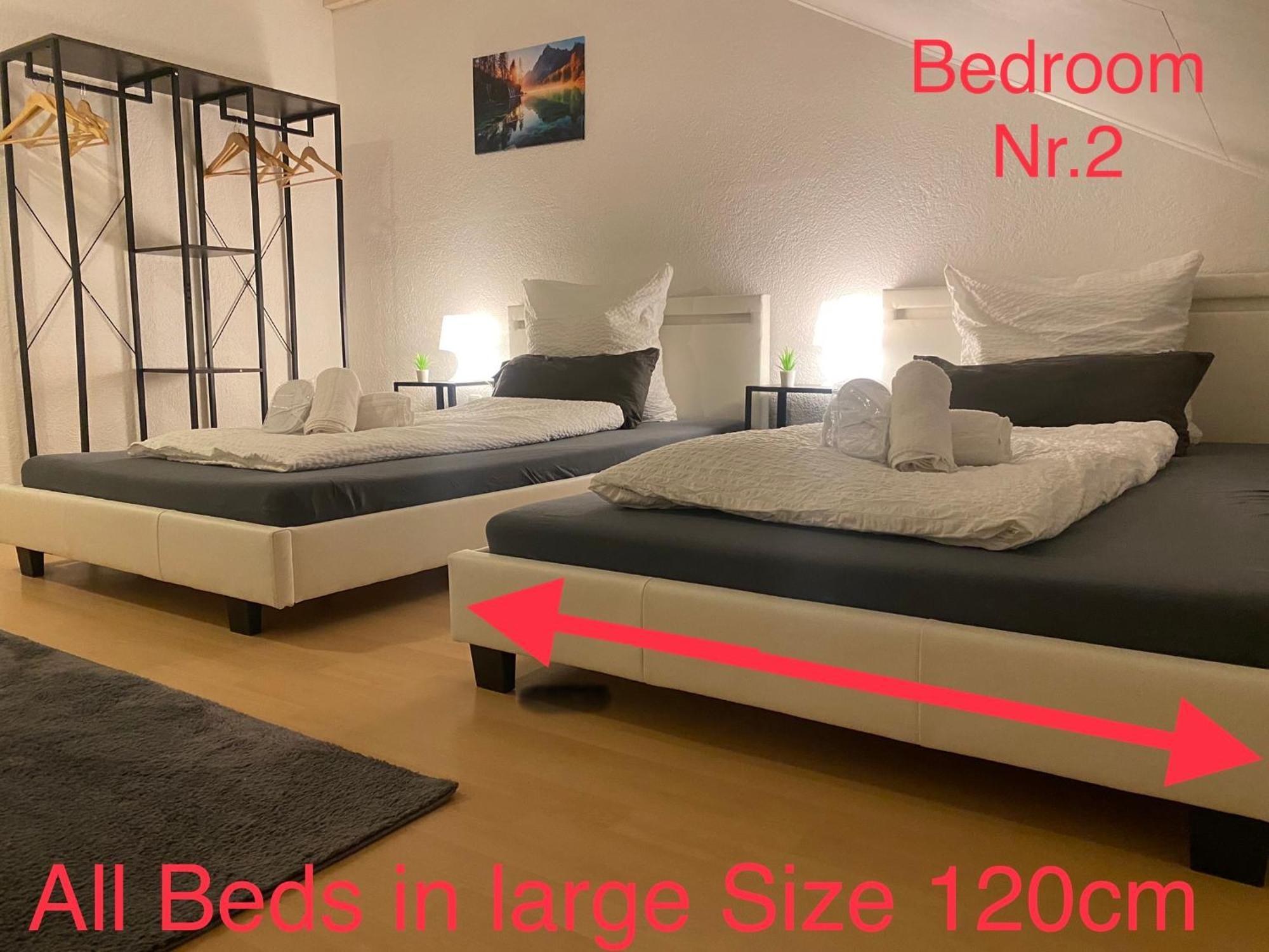 Apartment Deluxe Business Mit Netflix Premium & Parkplatz, Zentral Zu Audi & Schwarz Gruppe With 2 Bedrooms *